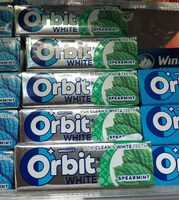 Zvaka White Spearmint pellets Orbit 14 g