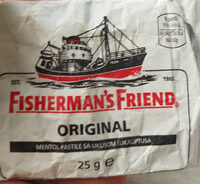 Fishermans extra jake mentol pastile GF 25 g