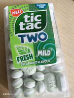 Bombone Two spearmint Tic Tac 38,5 g
