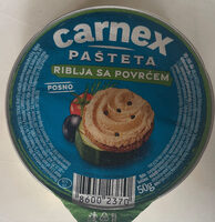 Riblja Pašteta Sa Povrćem Carnex 50 g
