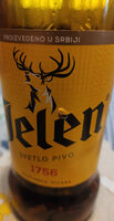 Pivo svetlo Jelen flasa 0,5 l