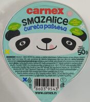 Smazalice cureca pasteta 50 g