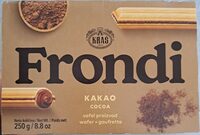 Keks Frondi vafl kakao 250 g