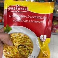Supa govedja sa zezdicama Podravka 52 g