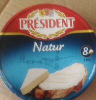 Sir topljeni natur President 140 g