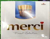 Bombonjera mlecna Merci 250 g