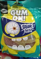 Gumene Bombone SA Aromom Voća 80 g Sour Mix Las Vegas Gum ON