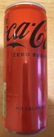 Sok Gaz Coca Cola Zero 0,25 l Can