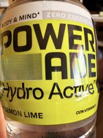 Voda Powerade Limun Limeta 0,5 l PET
