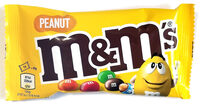 Bombone kikiriki M&M's 45 g