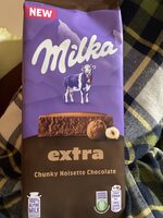 Cokolada mlecna noisete Milka 190 g