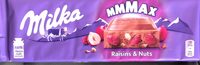 Cokolada Milka 0270 raisin&nuts Mondelez