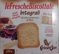 Dvopek Integralni Grissinbon 250 g