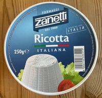 Sir Ricotta Ballarinin 43%MM 250 g Zanneti