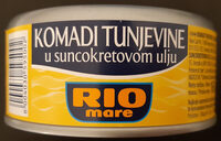 Tunj u suncokretovom ulju Rio Mare 160 g