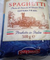 Spagete no3 Del Castello 500 g