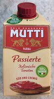 Paradajz Mutti pasirani brik pak.500 g