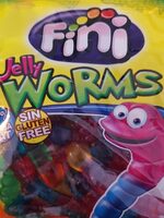 Bombone Gumene Fini Pizzy Worms 90 g Sanchez