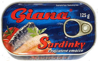 Sardina u paradajz sosu 0125 Giana