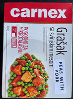 Grasak sa svinjskim mesom Carnex 400 g