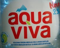 Mineralna voda NG Aqua Viva 2,5 l