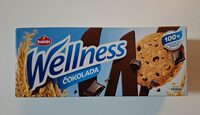 Wellness integ keks sa komadićima čokolade, 210 g