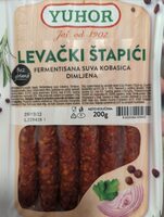 Levacki stapici 200 g Yuhor Export