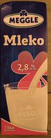 Mleko sterilizov.2.8%mm Meggle cep TP 1 l