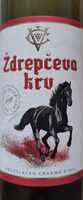 Vino crv.Zdrepceva krv Vinopr.Coka 0,75 l