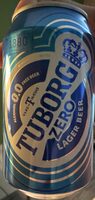 Pivo Tuborg 0% can 0,33 l