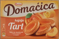 Keks Tart kajsija Domacica 210 g