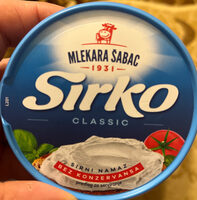 Sir Sirko namazni Mlekara Sabac 100 g