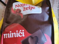 Cokolada Najlepse Zelje 0150 mini crna Stark