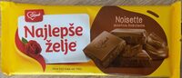 Cokolada noisette Najlepse zelje 180 g
