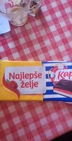 Cokolada Najlepse zelje Kapri 190 g