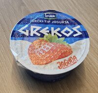 Vocni jogurt jagoda Grekos 150 g