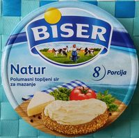 Sir topljeni/porcijama Biser natur140 g