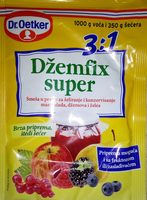 Džemfix 3:1 25 g DR Oetker