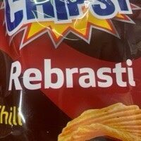 Čips Chipsy Marbo Rebrasti Chili 60 g