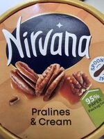 Sladoled Pralines&Cream Nirvana 150 ml