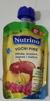 Nutrino pouch jabuka, breskva, jagoda, malina 100 g