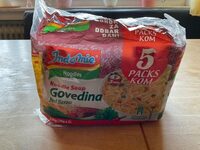 Nudle ukus govedine Indomie 350 g(5kom)