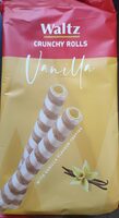 Vafl Crunchy Rolls Vanila 170 g Walt