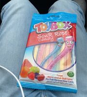 Bombone Toy Box Sour Rope 80 g